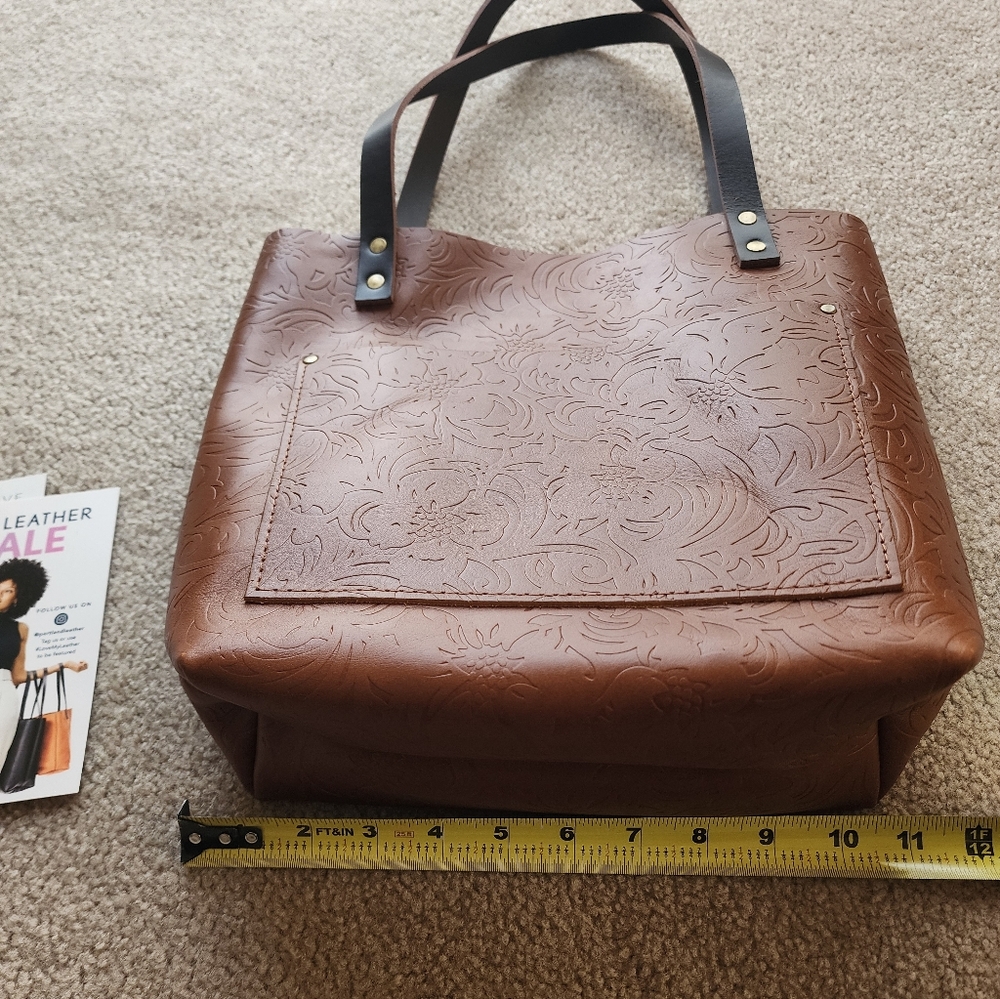 Portland Leather Goods Tote Meadow - Picture 7 of 9